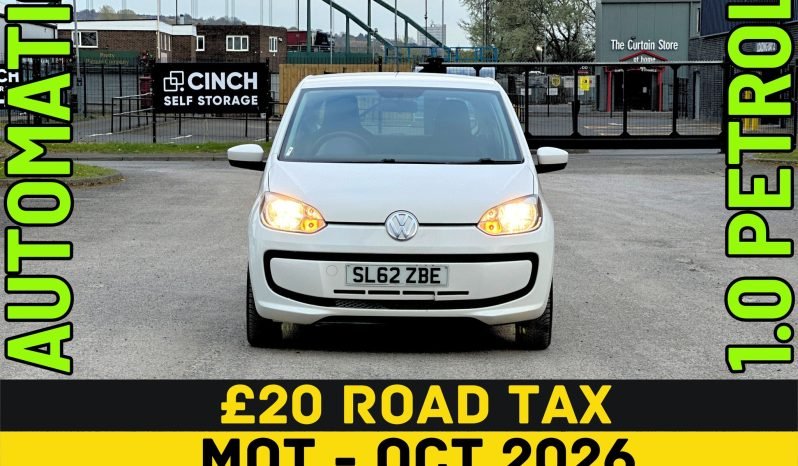 
								AUTOMATIC_2012 Volkswagen Up_£20 Tax_59k Miles_06m MOT_Srvc Hstry_x2 Keys_3 months Evo Warranty full									