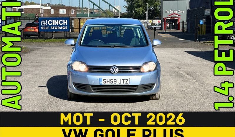 
								AUTOMATIC_1.4 Petrol_2010 VW Golf Plus_74k Miles_06m MOT_Srvc Hstry_Parking Sensors_x2 Keys_3 months Warranty full									