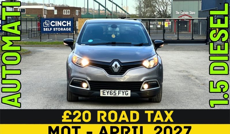 
								AUTOMATIC_1.5 Diesel ULEZ_2015 Renault Captur_£20 Road Tax_6m MOT_118k Miles_Sat-Nav_Bluetooth_Parking Sensors_3 months WSG Warranty_£50 full									