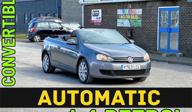 
								AUTOMATIC_1.4 Petrol_2013 VW Golf Convertible_12m MOT_104k Miles_Srvc Hstry_Bluetooth_Parking Sensors_x2 Keys_3 months Warranty full									