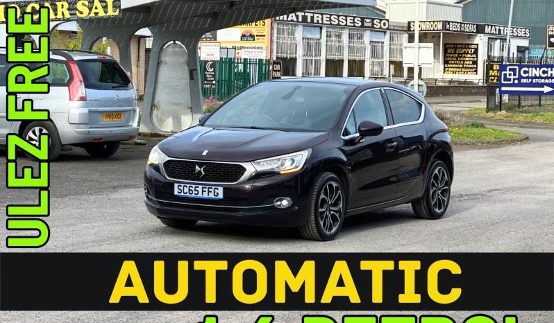 
								AUTOMATIC_1.6 Petrol_2015 Citroen DS4_12m MOT_64k Miles_Sat-Nav_HD RevCam_Parking Sensors_Keyless_3 months Warranty full									