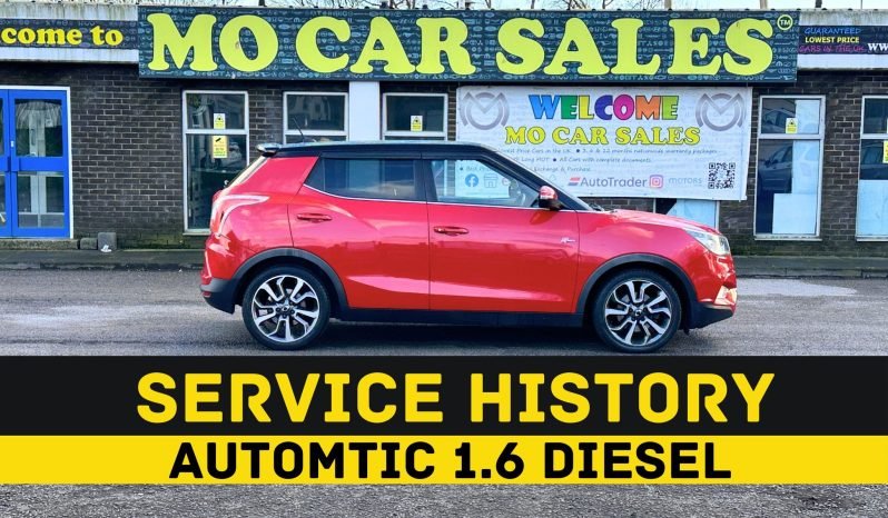 
								AUTOMATIC_1.6 Diesel_ULEZ_2016 SsangYong Tivoli_12m MOT_76k Miles__Sat-Nav_HD Rev Cam_Parking Sensors_Full Leather_x2 Keys_3 months Warranty full									