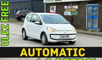 
									AUTOMATIC_2012 Volkswagen Up_£20 Tax_59k Miles_06m MOT_Srvc Hstry_x2 Keys_3 months Evo Warranty full								