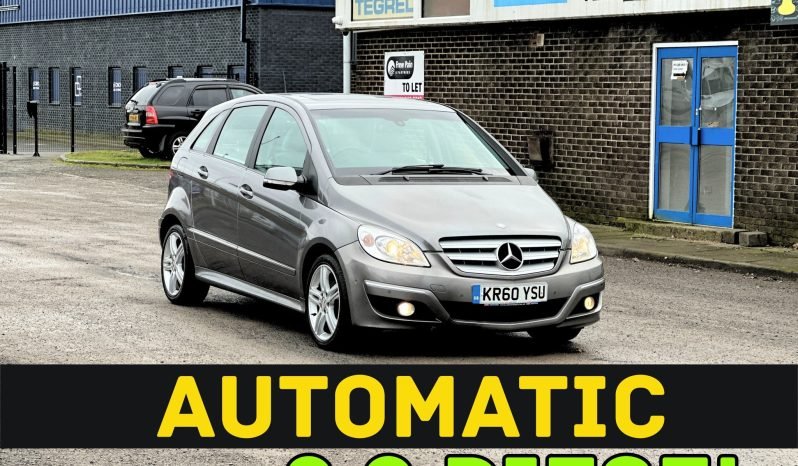 
								AUTOMATIC_2.0 Diesel 2011 Mercedes Benz B200_06m MOT_90k Mile_Sat-Nav_B’tooth_Parking Sensors_Sun-Roof_x2 Keys_3 months Evo Warranty £100 full									