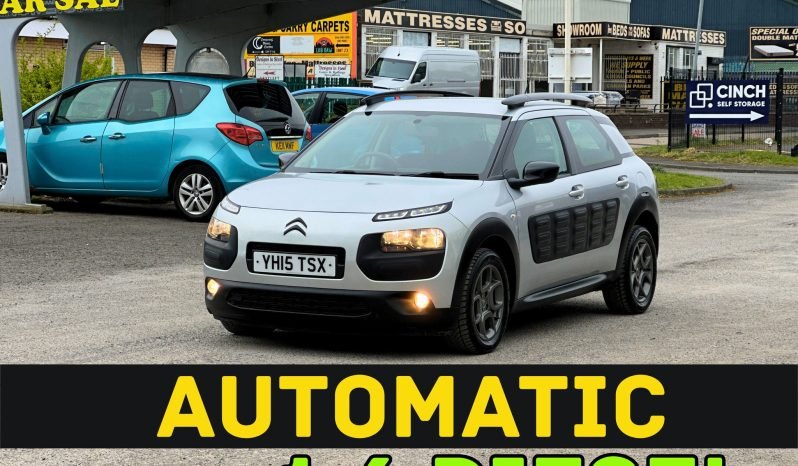 
								AUTOMATIC_1.6 Diesel_2015 Citroen C4 Cactus_£20 Tax_12m MOT_126k Mile_Srvc Hstry_Bluetooth_Parking Sensors_x2 Keys_3 months Warranty full									
