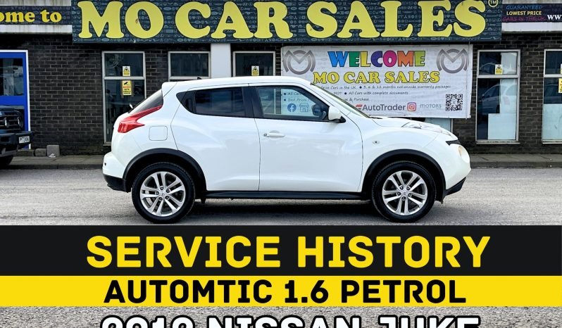 
								AUTOMATIC_1.6 Petrol_2012 Nissan Juke_93k Miles_10m MOT_Sat-Nav_B’tooth_Rev Cam_3 months Warranty full									