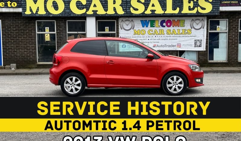 
								AUTOMATIC_1.4 Petrol_2013 VW Polo_07m MOT_115k Miles_Service History_CarPlay_Parking Sensors_3 months Warranty £100 full									