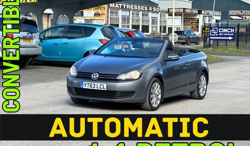 
								AUTOMATIC_1.4 Petrol_2013 VW Golf Convertible_12m MOT_104k Miles_Srvc Hstry_Bluetooth_Parking Sensors_x2 Keys_3 months Warranty full									