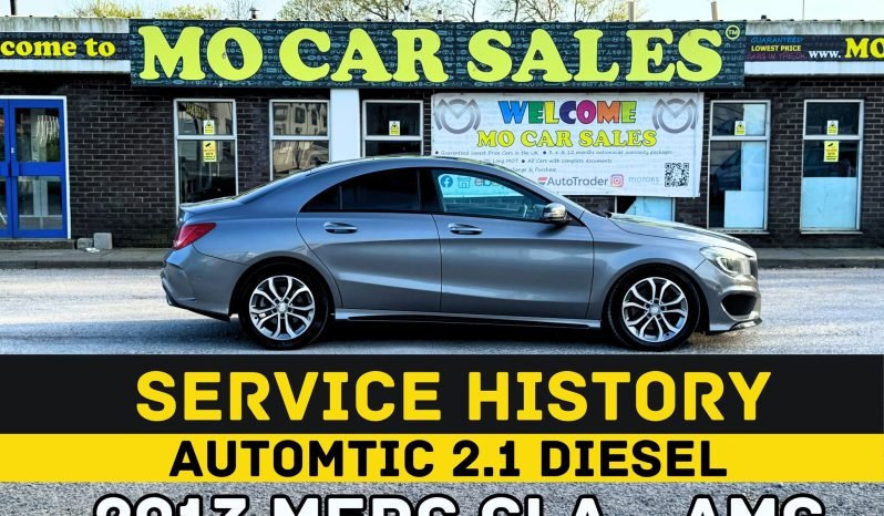 
								AUTOMATIC_2.1 Diesel 2013 Mercedes Benz CLA-AMG_10m MOT_126k Miles_T-Chain DONE_Sat-Nav_Bluetooth_Sun-Roof_3 months Warranty full									
