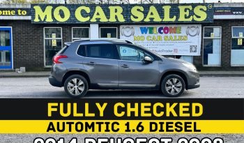
									AUTOMATIC_1.6 Diesel_2014 Peugeot 2008_£20 Tax_06m MOT_85k Miles_Bluetooth_P-Snsrs_x2 Keys_3 months Warranty full								