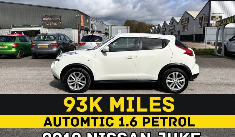 
								AUTOMATIC_1.6 Petrol_2012 Nissan Juke_93k Miles_10m MOT_Sat-Nav_B’tooth_Rev Cam_3 months Warranty full									