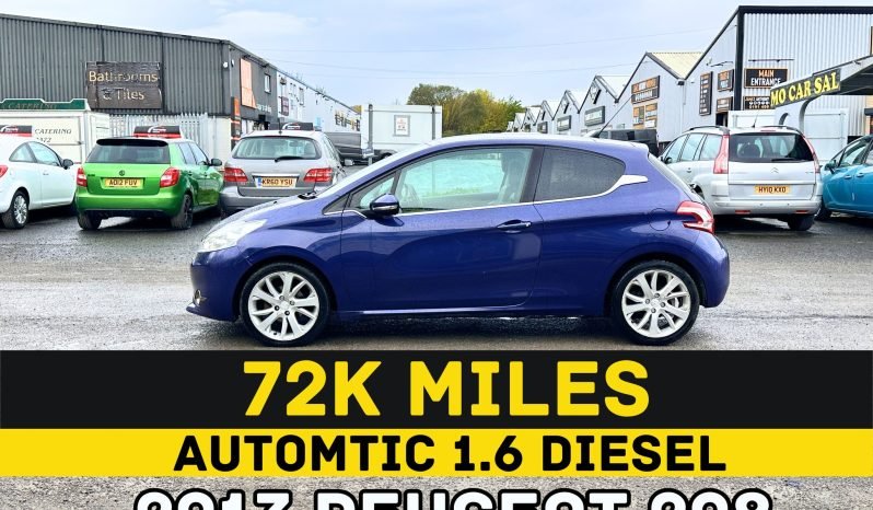 
								AUTOMATIC_1.6 Diesel_2013 Peugeot 208_£20 Tax_11m MOT_72k Miles_Service History_Bluetooth_3 months Warranty full									