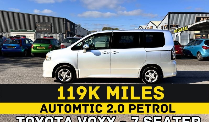 
								AUTOMATIC_7 Seater_2.0 Petrol_2009 Toyota Voxy_119k Miles_12m MOT_Fully Checked_x2 Keys_ Japan Import full									