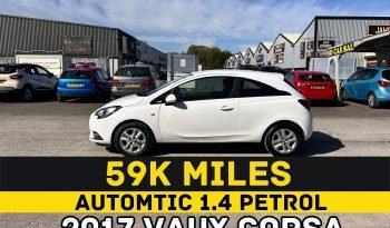 
									AUTOMATIC_1.4 Petrol_2017 Vauxhall Corsa_£35 Tax_12m MOT_59k Miles_Service History_Bluetooth_3 months Warranty full								
