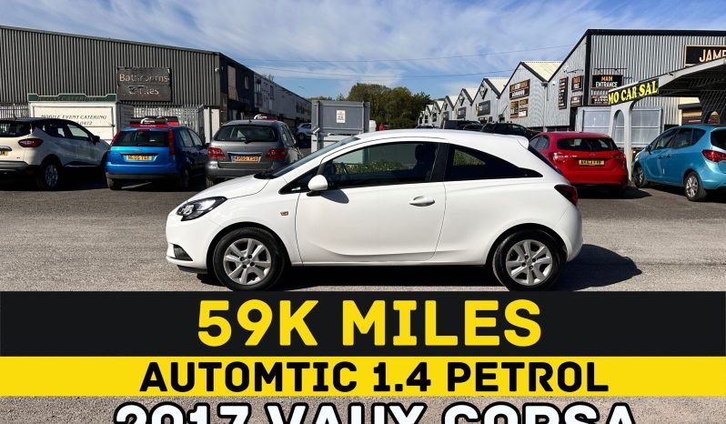 
								AUTOMATIC_1.4 Petrol_2017 Vauxhall Corsa_£35 Tax_12m MOT_59k Miles_Service History_Bluetooth_3 months Warranty full									
