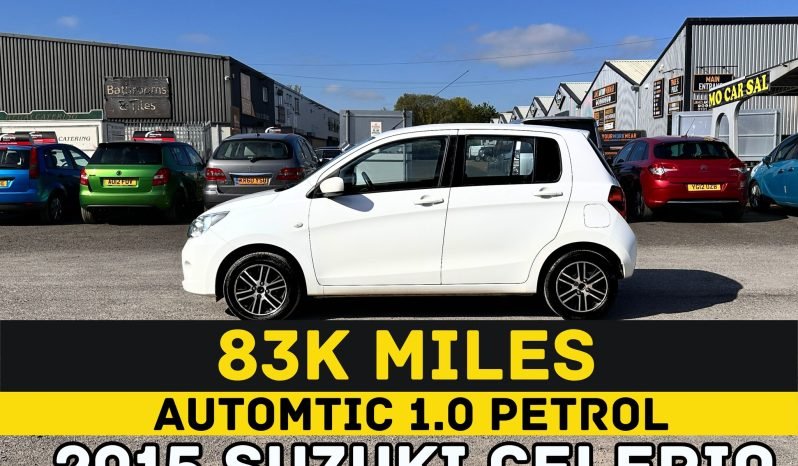 
								AUTOMATIC_2015 Suzuki Celerio_£20 Tax_83k Miles_12m MOT_B’tooth_x2 Keys_3 months Warranty full									