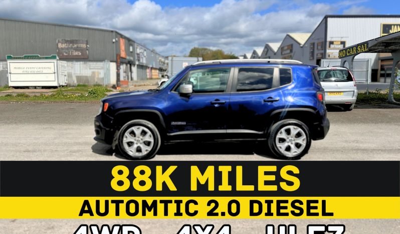 
								AUTOMATIC_4WD_2.0 Diesel ULEZ_2016 Jeep Renegade_12m MOT_88k Miles_Sat-Nav_HD Rev Cam_Bluetooth_Full Leather_x2 Keys_3 months Warranty full									
