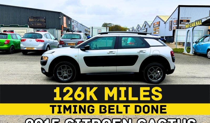 
								AUTOMATIC_1.6 Diesel_2015 Citroen C4 Cactus_£20 Tax_12m MOT_126k Mile_Srvc Hstry_Bluetooth_Parking Sensors_x2 Keys_3 months Warranty full									