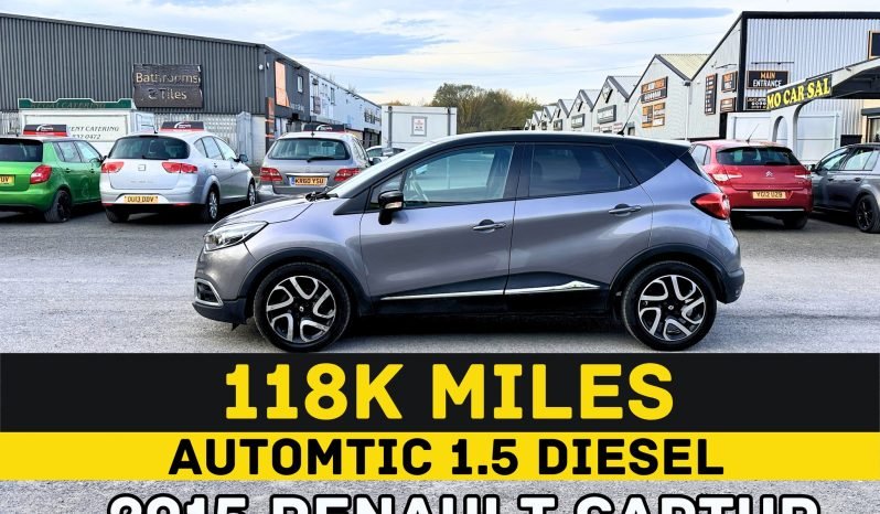
								AUTOMATIC_1.5 Diesel ULEZ_2015 Renault Captur_£20 Road Tax_6m MOT_118k Miles_Sat-Nav_Bluetooth_Parking Sensors_3 months WSG Warranty_£50 full									