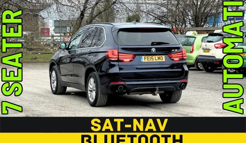 
								AUTOMATIC_7 Seater_4WD_3.0 Diesel ULEZ_2015 BMW x5_9m MOT_120k Mile_Sat-Nav_Bluetooth_Full Leather_Tow-bar_Parking Sensors_3 months Evo Warranty full									