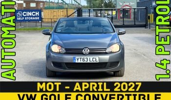 
									AUTOMATIC_1.4 Petrol_2013 VW Golf Convertible_12m MOT_104k Miles_Srvc Hstry_Bluetooth_Parking Sensors_x2 Keys_3 months Warranty full								