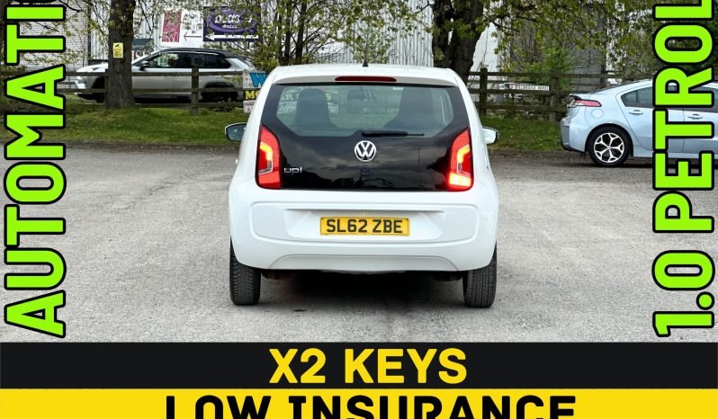 
								AUTOMATIC_2012 Volkswagen Up_£20 Tax_59k Miles_06m MOT_Srvc Hstry_x2 Keys_3 months Evo Warranty full									