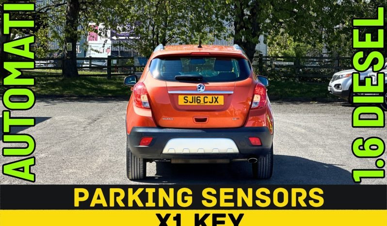 
								AUTOMATIC_1.6 Diesel ULEZ Free_2016 Vauxhall Mokka_90k Miles_11m MOT_Srvc Hstry_Bluetooth_Parking Sensors_3 months Warranty full									