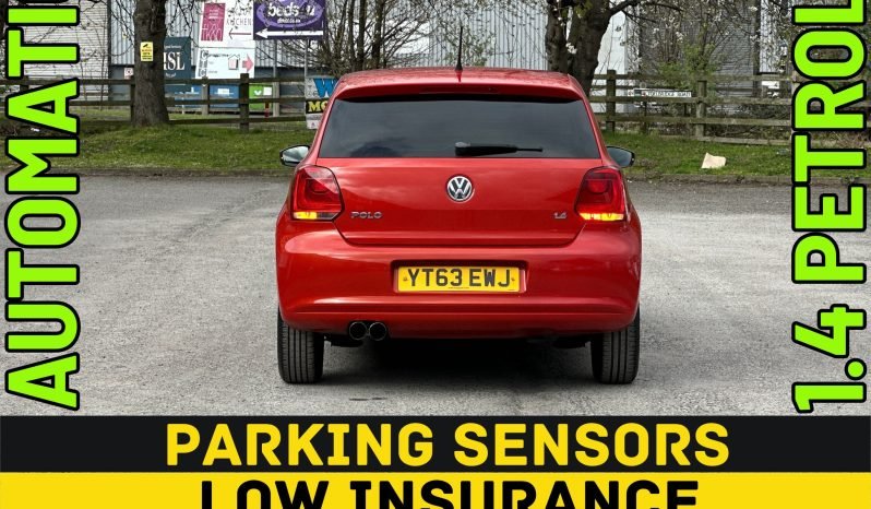 
								AUTOMATIC_1.4 Petrol_2013 VW Polo_07m MOT_115k Miles_Service History_CarPlay_Parking Sensors_3 months Warranty £100 full									