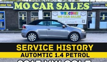 
									AUTOMATIC_1.4 Petrol_2013 VW Golf Convertible_12m MOT_104k Miles_Srvc Hstry_Bluetooth_Parking Sensors_x2 Keys_3 months Warranty full								