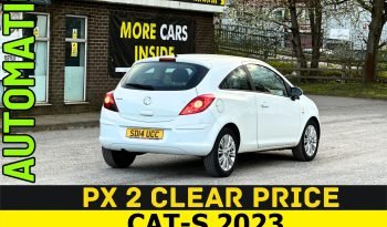 
									AUTOMATIC_1.4 Petrol_2014 Vauxhall Corsa_12m MOT_76k Miles_New Engine_x1 Key_3 months Warrant £100_ full								