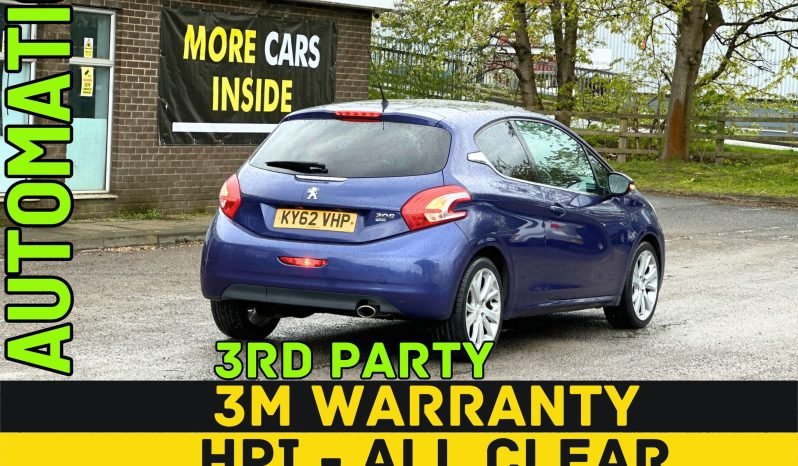 
								AUTOMATIC_1.6 Diesel_2013 Peugeot 208_£20 Tax_11m MOT_72k Miles_Service History_Bluetooth_3 months Warranty full									