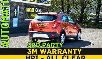 
									AUTOMATIC_1.6 Diesel ULEZ Free_2016 Vauxhall Mokka_90k Miles_11m MOT_Srvc Hstry_Bluetooth_Parking Sensors_3 months Warranty full								