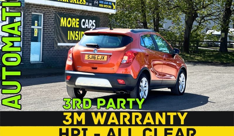 
								AUTOMATIC_1.6 Diesel ULEZ Free_2016 Vauxhall Mokka_90k Miles_11m MOT_Srvc Hstry_Bluetooth_Parking Sensors_3 months Warranty full									