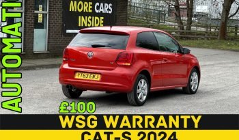 
									AUTOMATIC_1.4 Petrol_2013 VW Polo_07m MOT_115k Miles_Service History_CarPlay_Parking Sensors_3 months Warranty £100 full								