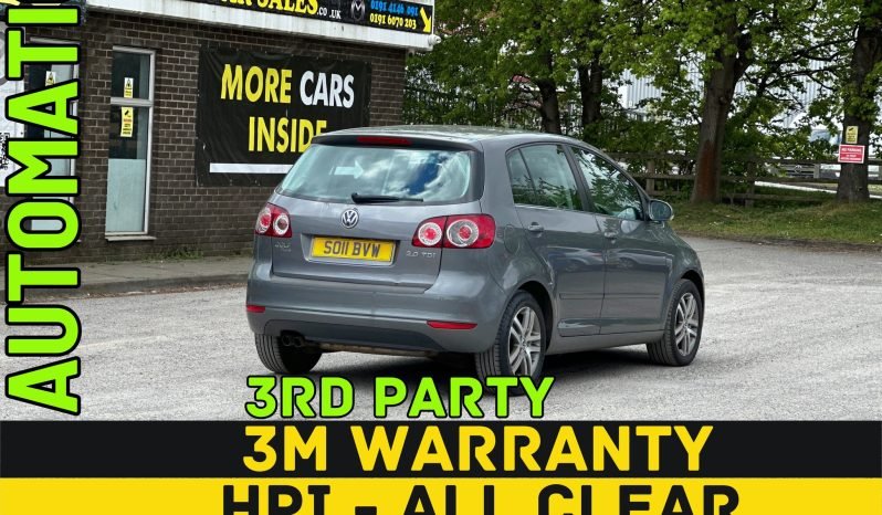 
								AUTOMATIC_2.0 Diesel_2011 VW Golf Plus_81k Miles_10m MOT_Srvc Hstry_Parking Sensors_x2 Keys_3 months Warranty full									