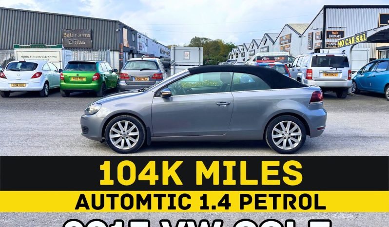 
								AUTOMATIC_1.4 Petrol_2013 VW Golf Convertible_12m MOT_104k Miles_Srvc Hstry_Bluetooth_Parking Sensors_x2 Keys_3 months Warranty full									