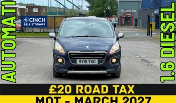 
									AUTOMATIC_1.6 Diesel_2015 Peugeot 3008_£20 Tax_82k Miles_10m MOT_Bluetooth_Parking Snsrs full								
