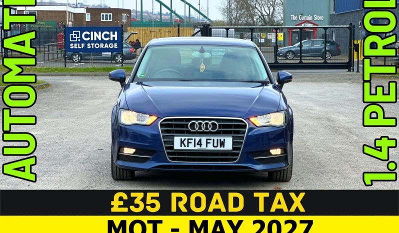 
								AUTOMATIC_1.4 Petrol_2014 Audi A3_£35 Tax_12m MOT_116k Miles_Srvc Hstry_Bluetooth_x2 Keys_3m Warranty full									