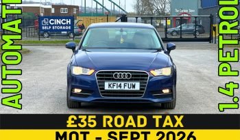
									AUTOMATIC_1.4 Petrol_2014 Audi A3_£35 Tax_06m MOT_116k Miles_Srvc Hstry_Bluetooth_x2 Keys_3m Warranty full								