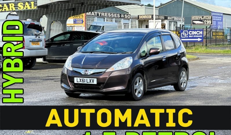 
								HYBRID -AUTOMATIC_1.3 Petrol_2012 Honda Jazz_12m MOT_82k Miles_Media Screen_HD Rev Cam_Dash Cam_B’tooth_Luxury Japanese Import Car_3 months Warranty full									