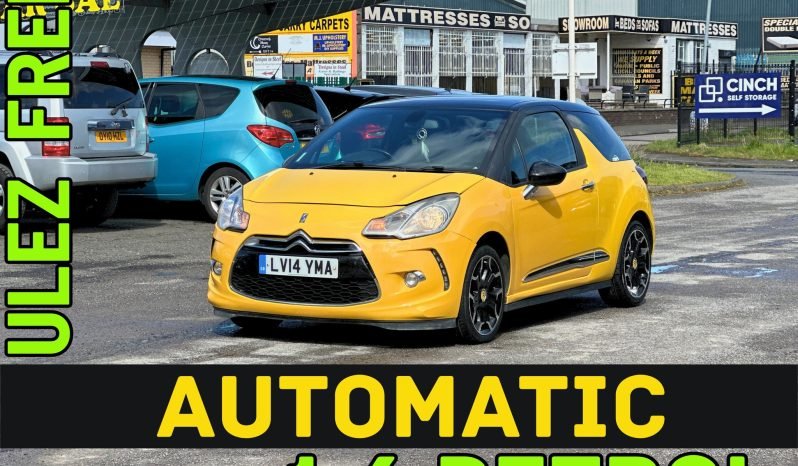 
								AUTOMATIC_1.6 Petrol_2014 Citreon DS-3_09m MOT_85k Miles_B’tooth_3m Warranty_ full									