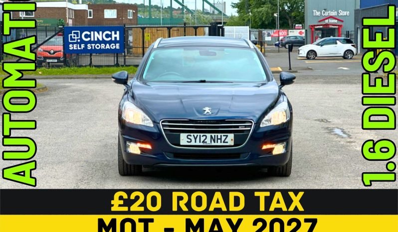 
								AUTOMATIC_1.6 Diesel_2012 Peugeot 508_£20 Tax_12m MOT_92k Miles_Sat-Nav-Bluetooth_Sun-Roof_x2 Keys_3 month Warranty £50 full									