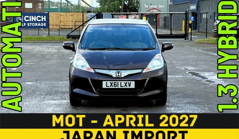 
								HYBRID -AUTOMATIC_1.3 Petrol_2012 Honda Jazz_12m MOT_82k Miles_Media Screen_HD Rev Cam_Dash Cam_B’tooth_Luxury Japanese Import Car_3 months Warranty full									