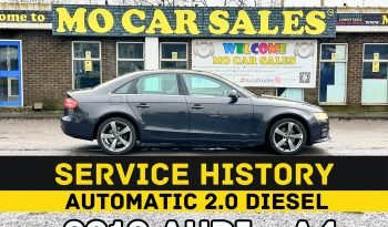 
									AUTOMATIC_2.0 Diesel_2012 Audi A4_102k Mile_6m MOT_T-Belt DONE_B’tooth_x2 Keys_3 months Warranty full								