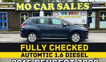 
									AUTOMATIC_1.6 Diesel_2015 Peugeot 3008_£20 Tax_82k Miles_10m MOT_Bluetooth_Parking Snsrs full								