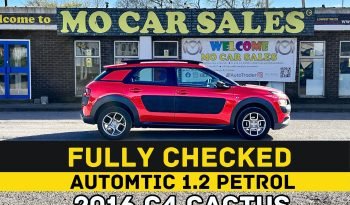 
									AUTOMATIC_1.2 Petrol_2016 Citroën C4 Cactus_66k Mile_10m MOT_B’tooth_x2 Keys full								
