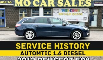 
									AUTOMATIC_1.6 Diesel_2012 Peugeot 508_£20 Tax_12m MOT_92k Miles_Sat-Nav-Bluetooth_Sun-Roof_x2 Keys_3 month Warranty £50 full								