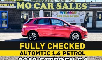 
									AUTOMATIC_1.6 Petrol_2012 Citroen C4_12m MOT_88k Mile_Fully Srvcd_Bluetooth_Parking Sensors_x1 Key_3 month Warranty £50 full								