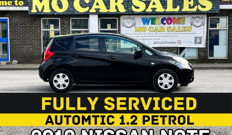
								AUTOMATIC_1.2 Petrol_2012 Nissan Note_12m MOT_78k Miles_Sat-Nav_Bluetooth_Parking Sensors_x2 Keys_Japan Import_3 months Warranty full									
