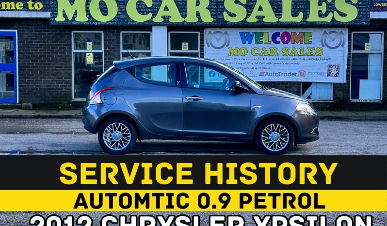 
								AUTOMATIC_0.9 Petrol_2012 Chrysler Ypsilon_£20 Tax_11m MOT_71k Miles_Srvc Hstry_Bluetooth_3m Warranty full									
